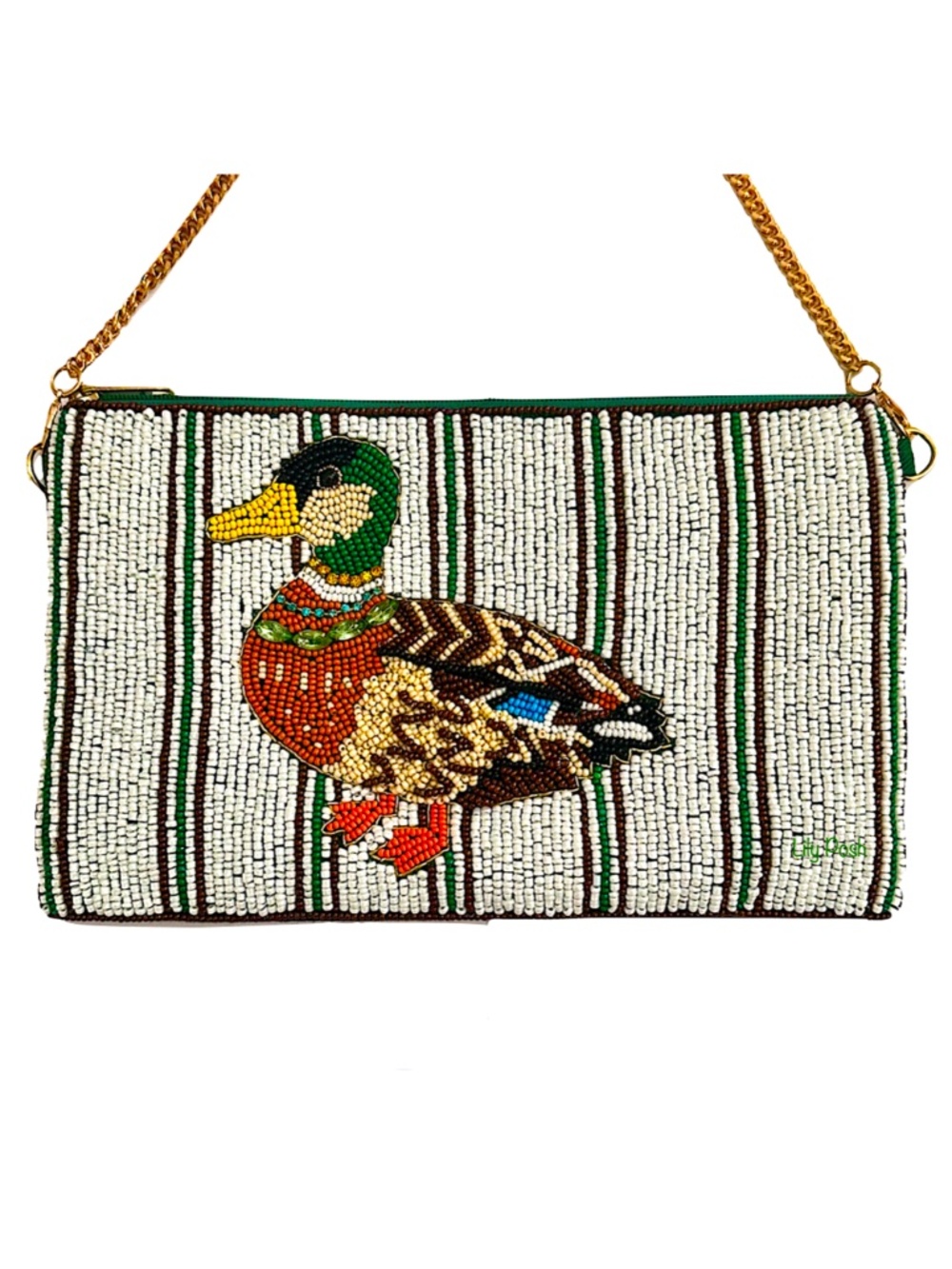 Ducks Crossbody Mini Clutch Bag, Football Game Day Bag, Phone Bag - Picture 2 of 3